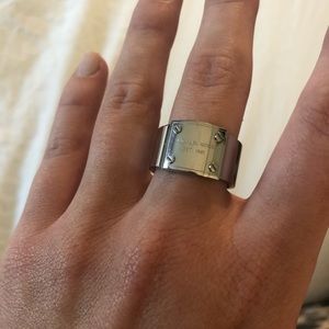 Michael Kors silver ring